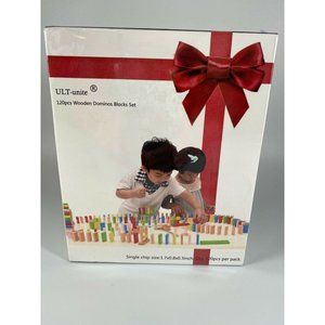 ULT-Unite 120 Pcs Wooden Dominos Block Set